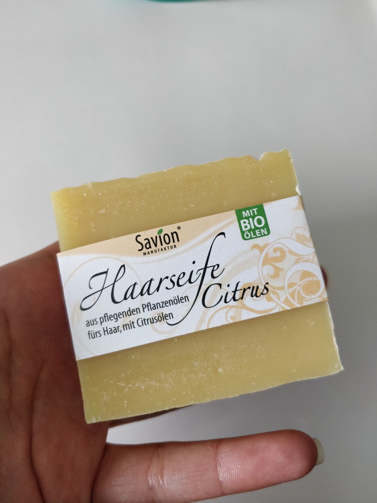 Haarseife Citrus von Savion im&nbsp;Test